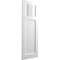 Ekena Millwork True Fit PVC San Miguel Mission Style Fixed Mount Shutters, White, 12W x 77H, PR TFP001SM12X077WH - alternate 4